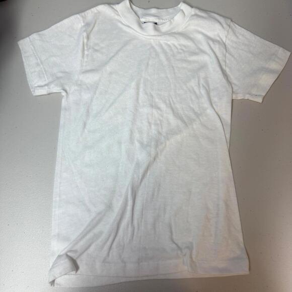 Vintage 80's Youth Size 8-12 Lot of 4 Tank Tee Undershirts White - Picture 14 of 15